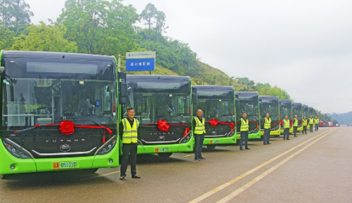 重慶合川新增43輛純電動公交車！5月1日正式投放這5條公交線