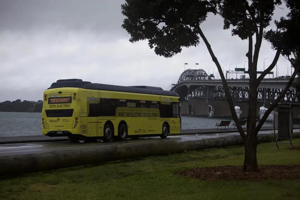 捷報！首輛BYD ADL Enviro200EV XLB純電動大巴駛?cè)胄挛魈m(圖2)