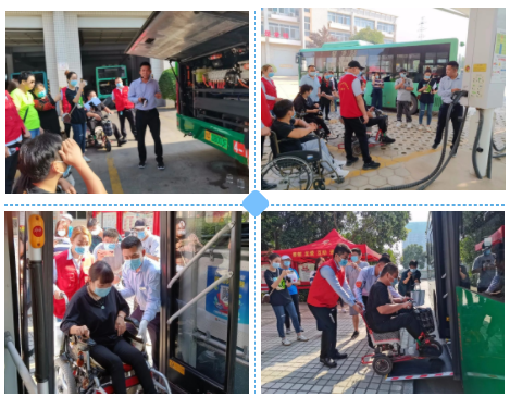 公交有溫度，出行無難度——特殊群體坐上公交看鄭州，體驗“無障礙之旅”(圖1)